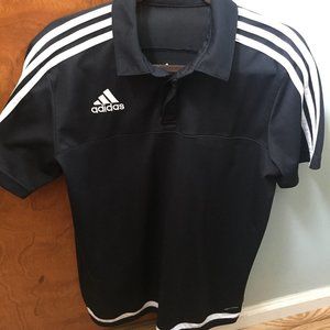 ADIDAS Climalite Black Tennis Polo
